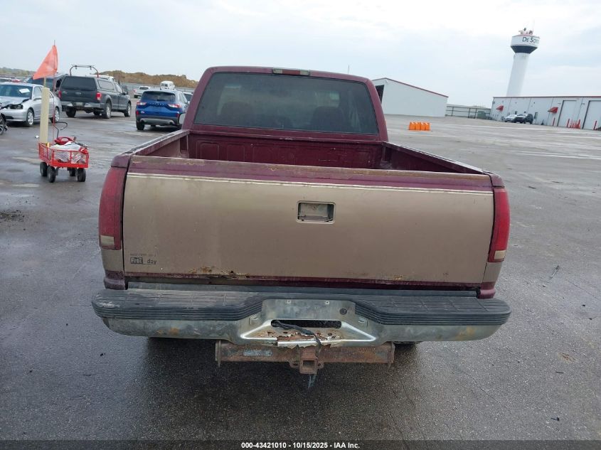 1996 Chevrolet Gmt-400 K1500 VIN: 1GCEK19R1TE240592 Lot: 43421010