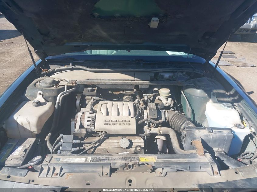 1992 Pontiac Bonneville Se VIN: 1G2HX53L7N1217410 Lot: 43421020