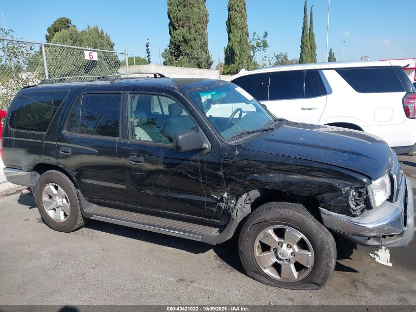 2000 Toyota 4Runner VIN: JT3GM84R3Y0054905 Lot: 43421022