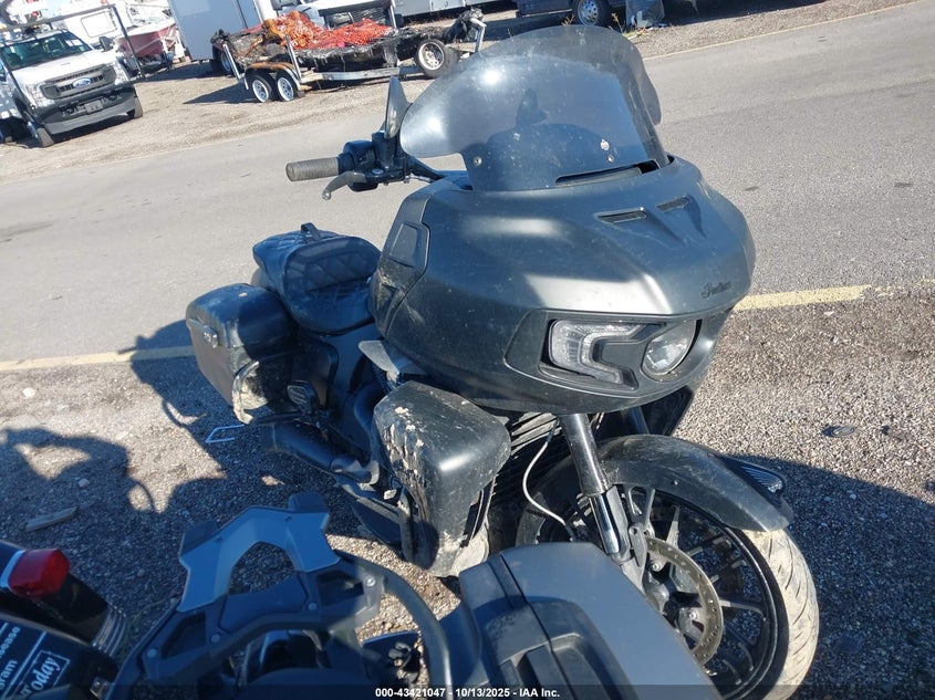 56KLDFRR7P3421626 2023 Indian Motorcycle Co. Pursuit Dark Horse With Premium Package auction photo 1