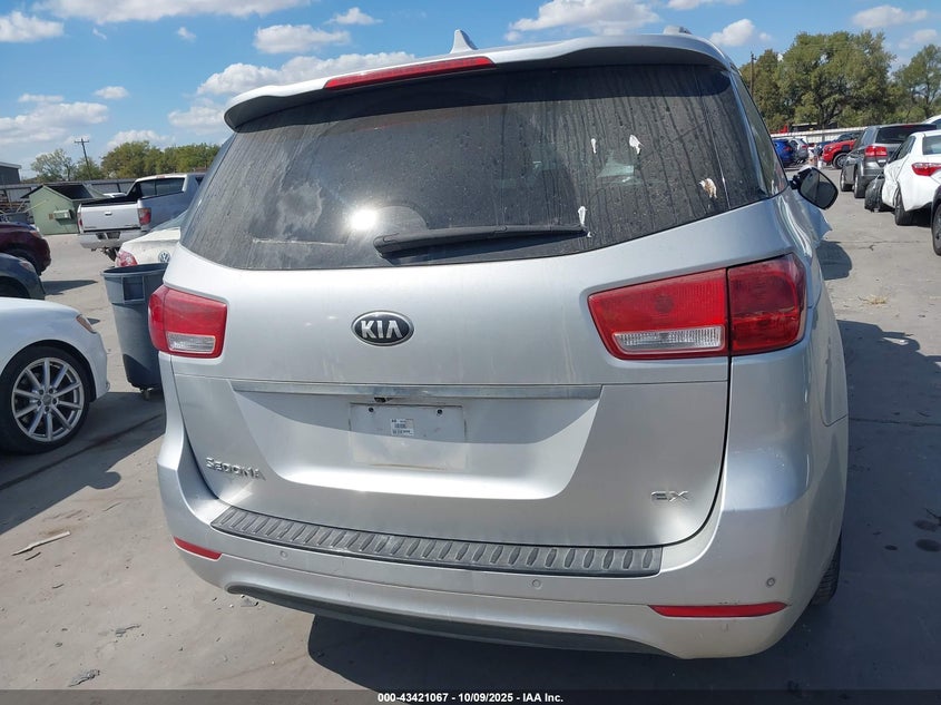 2017 Kia Sedona Ex VIN: KNDMC5C19H6264160 Lot: 43421067