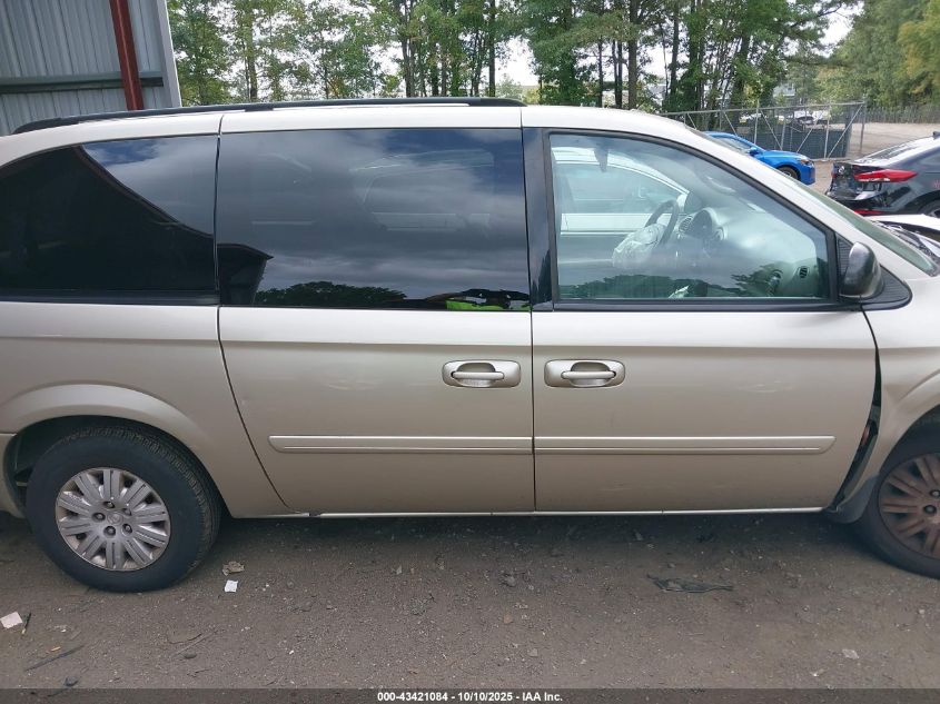 2007 Chrysler Town & Country Lx VIN: 2A4GP44R87R252258 Lot: 43421084