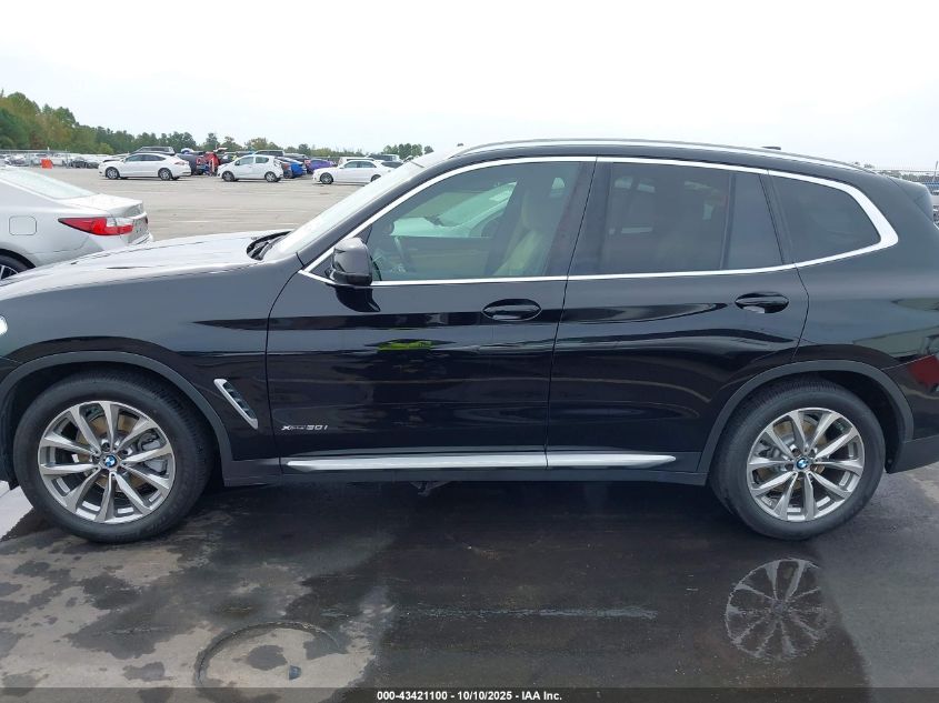 2018 BMW X3 xDrive30I VIN: 5UXTR9C51JLC77661 Lot: 43421100