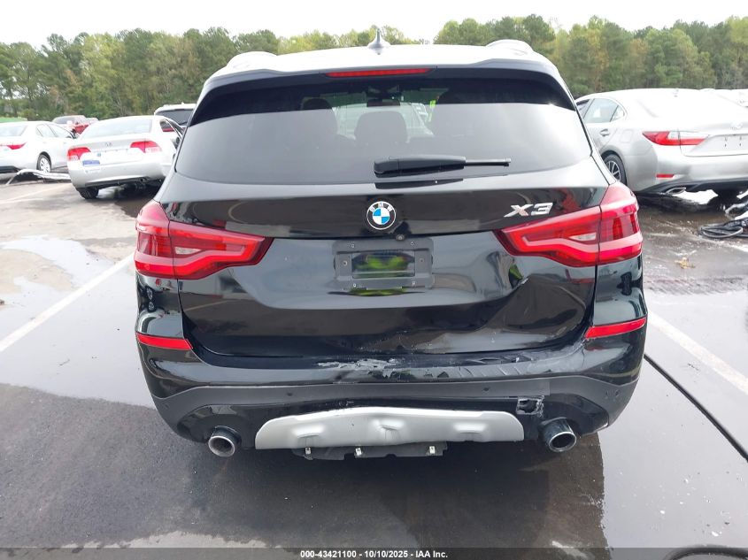 2018 BMW X3 xDrive30I VIN: 5UXTR9C51JLC77661 Lot: 43421100