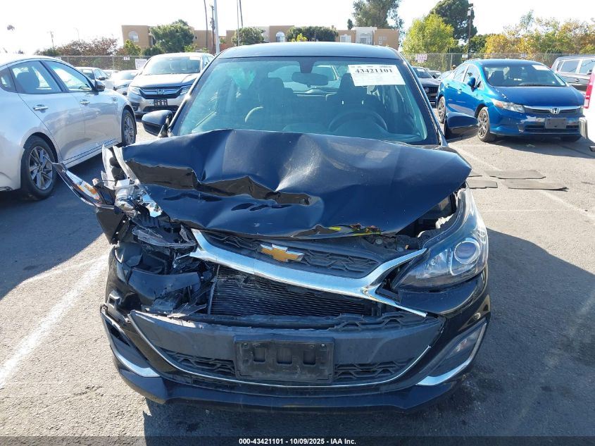 2021 Chevrolet Spark Fwd 1Lt Automatic VIN: KL8CD6SA3MC225701 Lot: 43421101