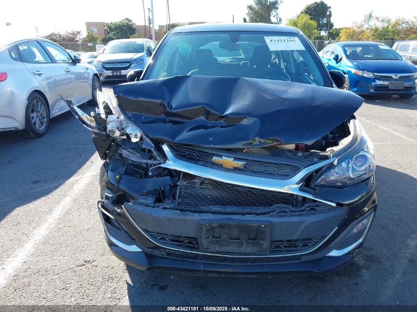 2021 Chevrolet Spark Fwd 1Lt Automatic VIN: KL8CD6SA3MC225701 Lot: 43421101