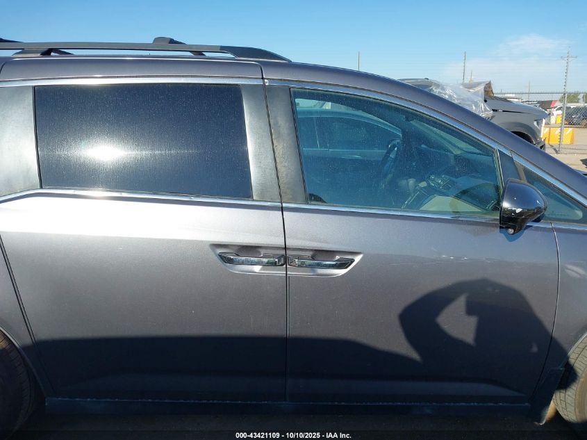 2014 Honda Odyssey Ex-L VIN: 5FNRL5H61EB027897 Lot: 43421109