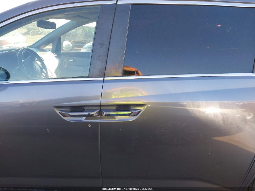 2014 Honda Odyssey Ex-L VIN: 5FNRL5H61EB027897 Lot: 43421109