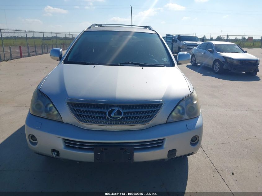 2008 Lexus Rx 400H VIN: JTJHW31U982042751 Lot: 43421113