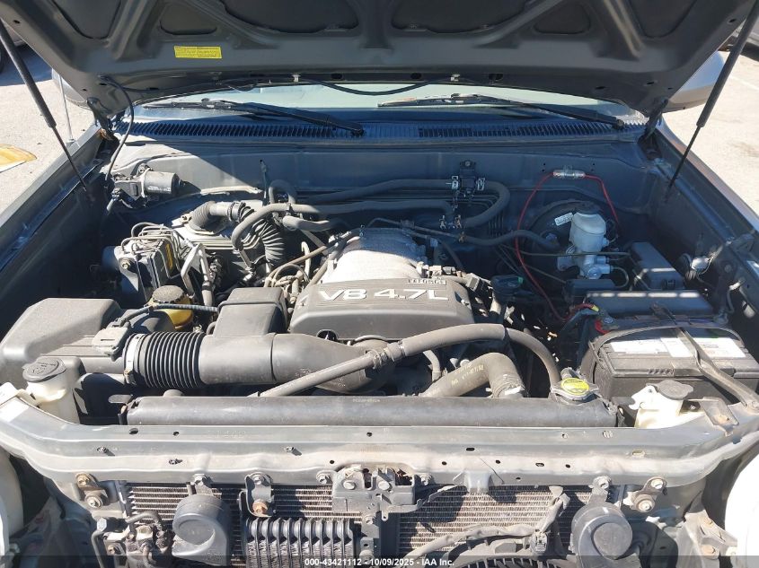 2003 Toyota Sequoia Sr5 V8 VIN: 5TDBT44A03S166109 Lot: 43421112