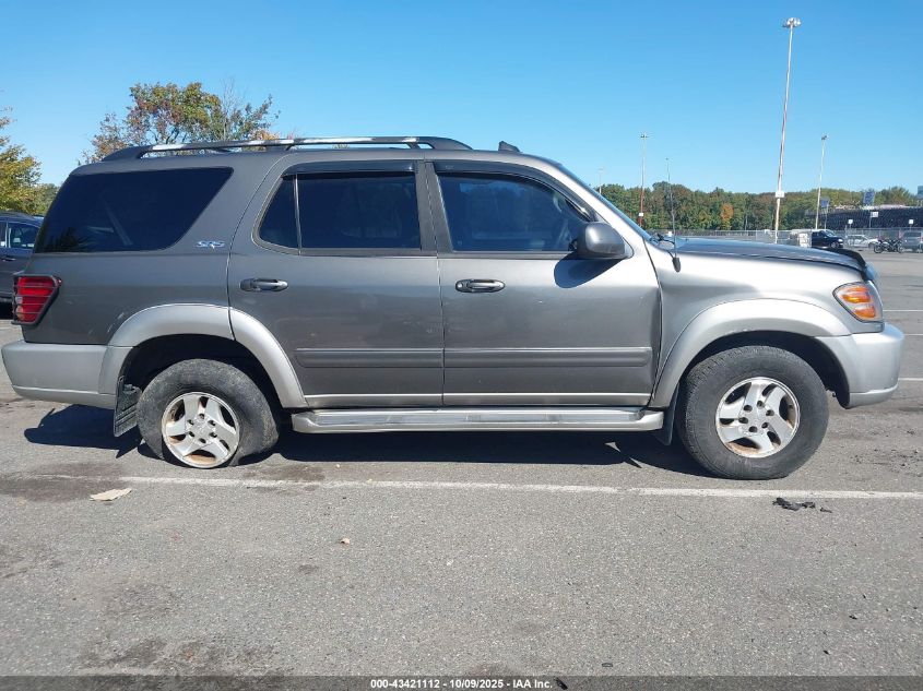 2003 Toyota Sequoia Sr5 V8 VIN: 5TDBT44A03S166109 Lot: 43421112
