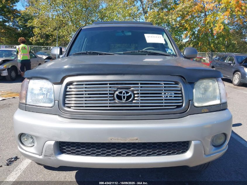 2003 Toyota Sequoia Sr5 V8 VIN: 5TDBT44A03S166109 Lot: 43421112