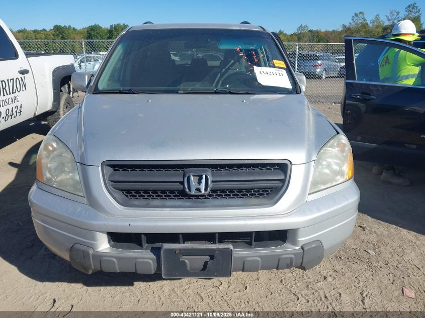 2003 Honda Pilot Ex VIN: 2HKYF18493H520882 Lot: 43421121
