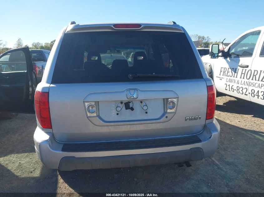 2003 Honda Pilot Ex VIN: 2HKYF18493H520882 Lot: 43421121