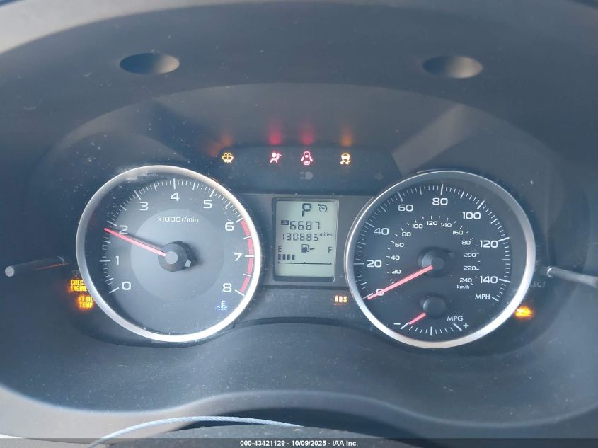 2014 Subaru Forester 2.5I VIN: JF2SJAAC2EH404626 Lot: 43421129