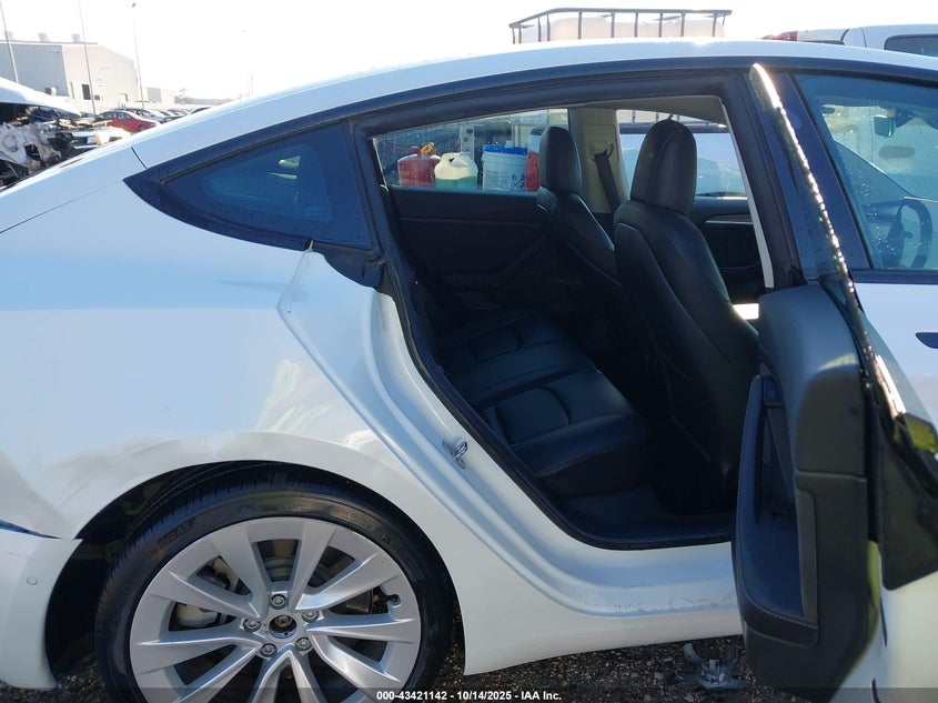 2022 Tesla Model 3 Long Range Dual Motor All-Wheel Drive VIN: 5YJ3E1EB6NF159578 Lot: 43421142