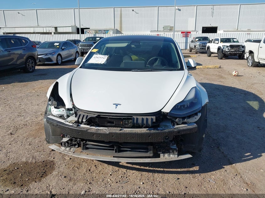 2022 Tesla Model 3 Long Range Dual Motor All-Wheel Drive VIN: 5YJ3E1EB6NF159578 Lot: 43421142