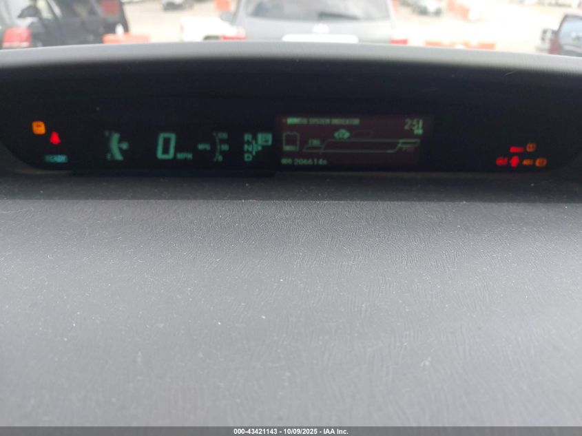 2013 Toyota Prius Three Se VIN: JTDKN3DU4D1649213 Lot: 43421143