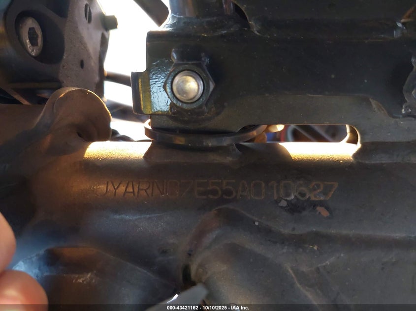 2005 YAMAHA FZS10 JYARN07EA55A01062