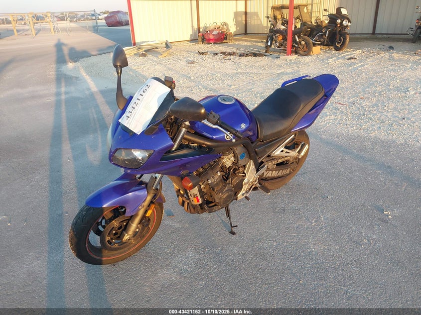 2005 YAMAHA FZS10 JYARN07EA55A01062