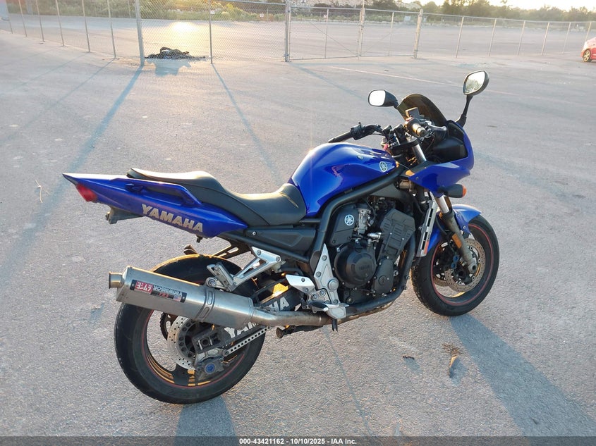 2005 YAMAHA FZS10 JYARN07EA55A01062