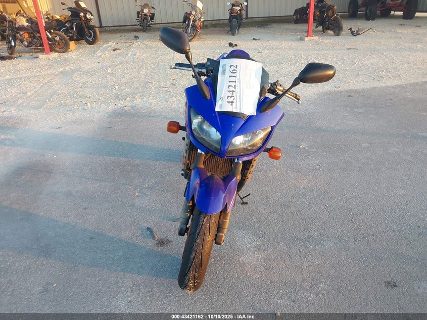 2005 YAMAHA FZS10 JYARN07EA55A01062