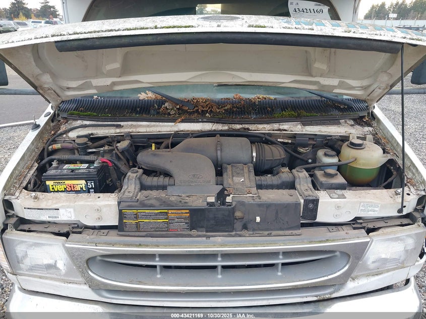 2000 Ford E-350 Cutaway Standard VIN: 1FDWE35S6YHA10208 Lot: 43421169