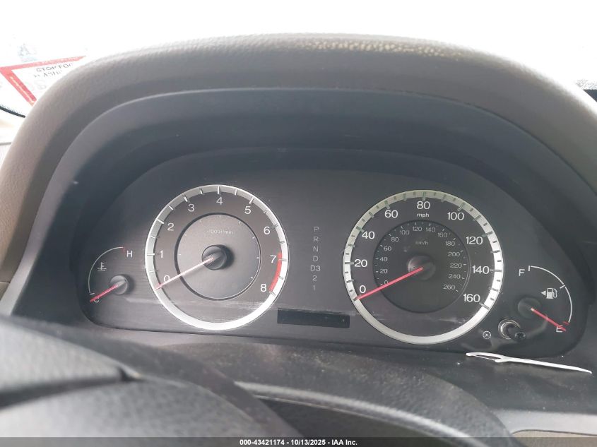 2009 Honda Accord 2.4 Lx VIN: 1HGCP26389A001024 Lot: 43421174