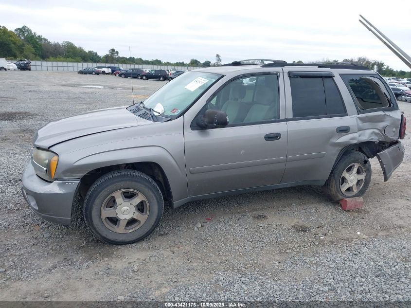 2006 Chevrolet Trailblazer Ls VIN: 1GNDT13S962314102 Lot: 43421175