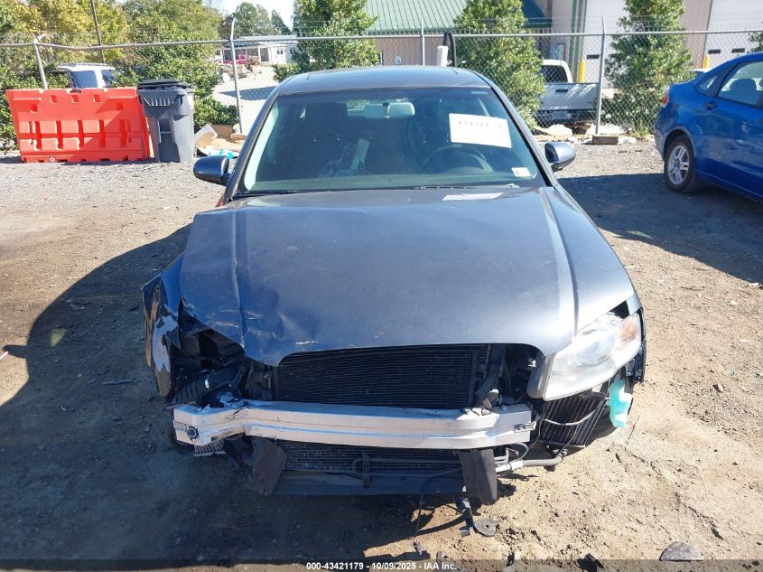 2007 Audi A4 2.0T VIN: WAUAF78E07A088691 Lot: 43421179