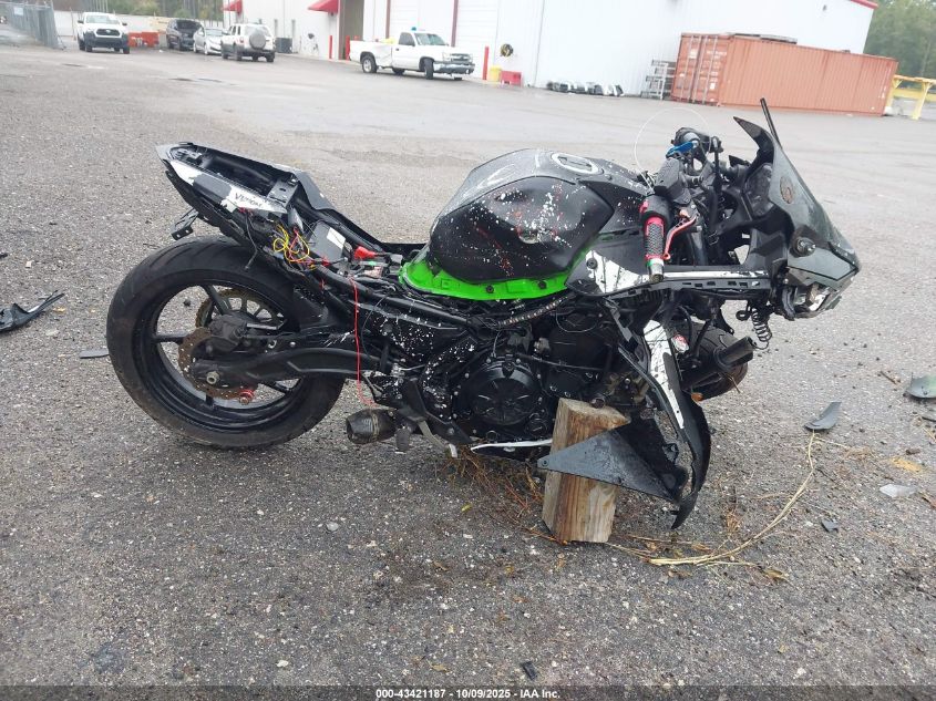 2022 Kawasaki Ex650 M VIN: ML5EXEM1XNDA59720 Lot: 43421187