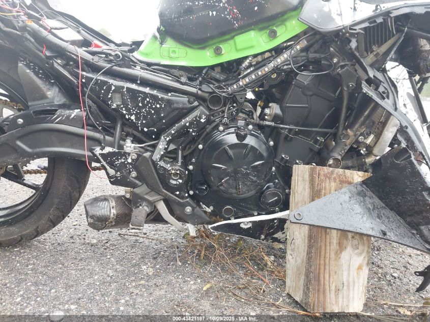 2022 Kawasaki Ex650 M VIN: ML5EXEM1XNDA59720 Lot: 43421187