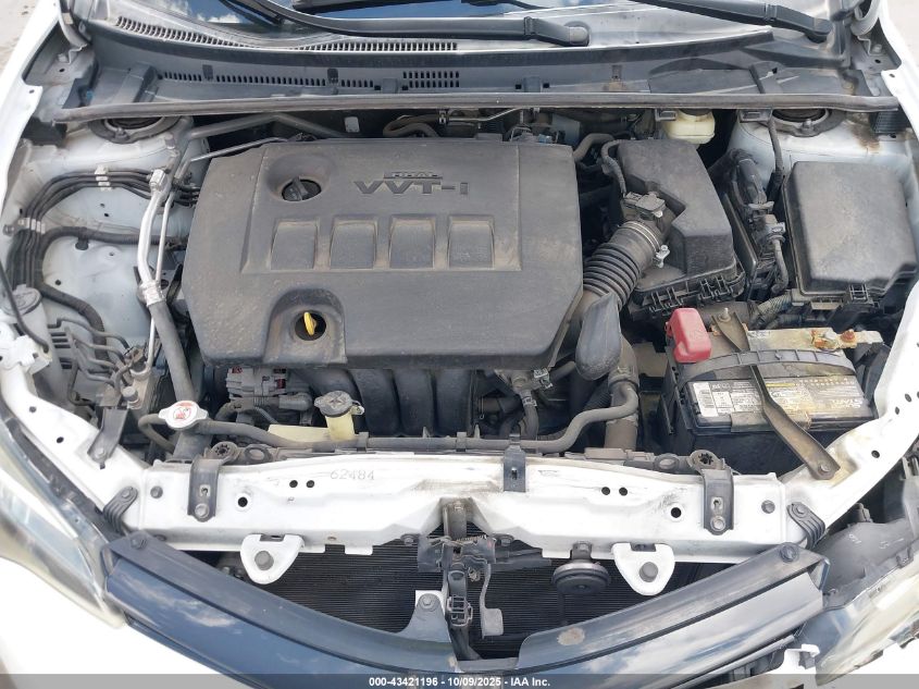 2017 Toyota Corolla Le VIN: 2T1BURHE7HC831837 Lot: 43421196