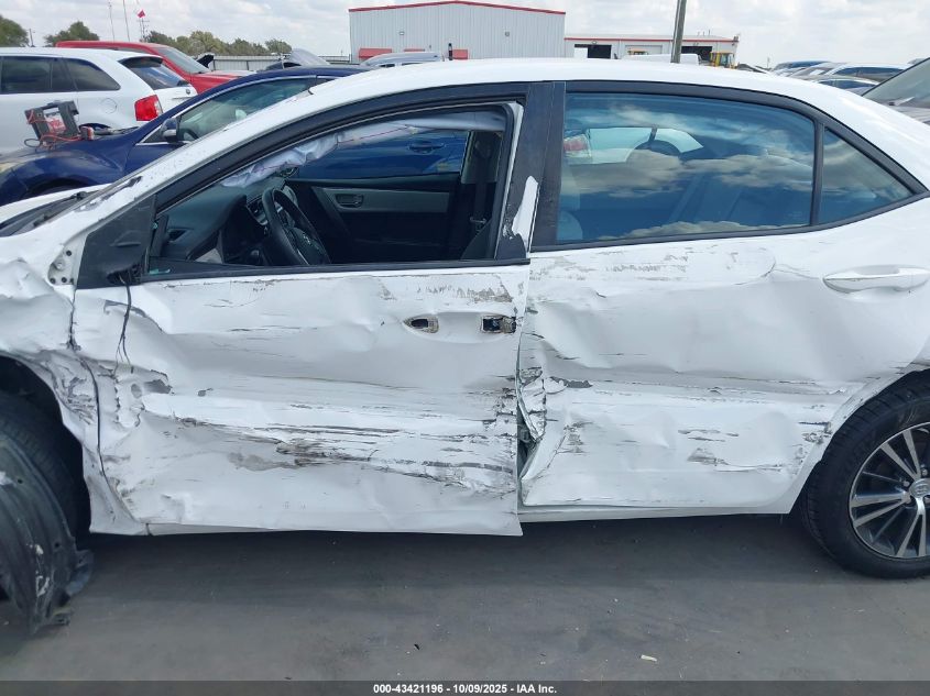 2017 Toyota Corolla Le VIN: 2T1BURHE7HC831837 Lot: 43421196