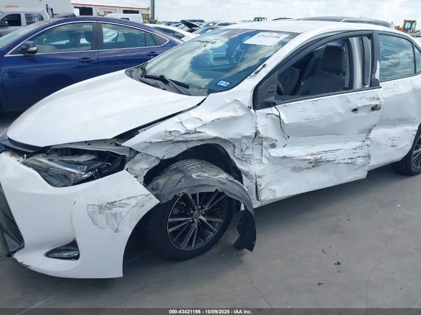 2017 Toyota Corolla Le VIN: 2T1BURHE7HC831837 Lot: 43421196