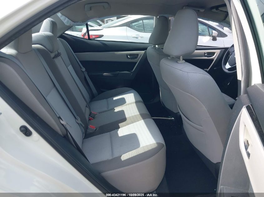 2017 Toyota Corolla Le VIN: 2T1BURHE7HC831837 Lot: 43421196