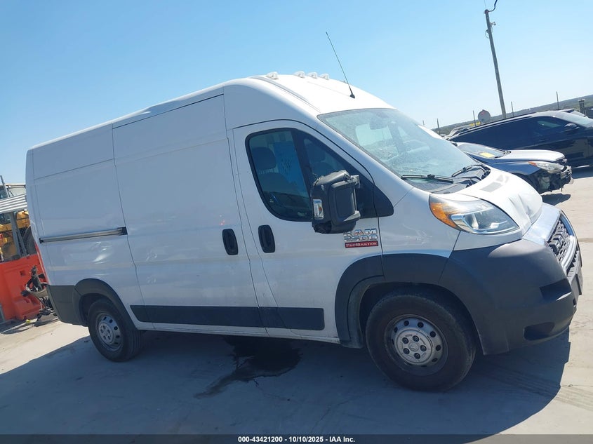 2021 RAM PROMASTER 2500 HIGH ROOF 136 WB 3C6ERVCG9ME505654