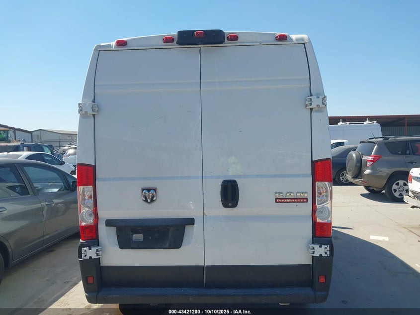 2021 RAM PROMASTER 2500 HIGH ROOF 136 WB 3C6ERVCG9ME505654