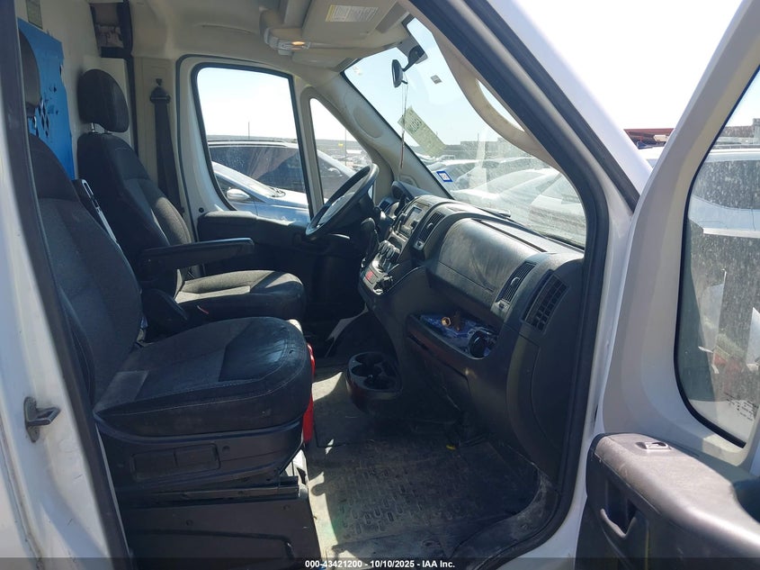 2021 RAM PROMASTER 2500 HIGH ROOF 136 WB 3C6ERVCG9ME505654