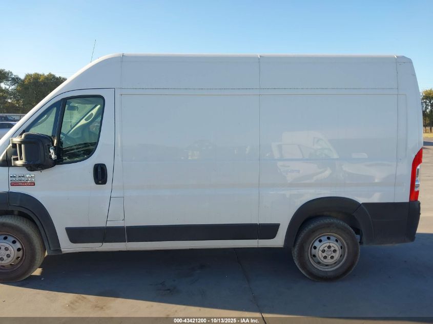 2021 Ram Promaster 2500 High Roof 136 Wb VIN: 3C6ERVCG9ME505654 Lot: 43421200