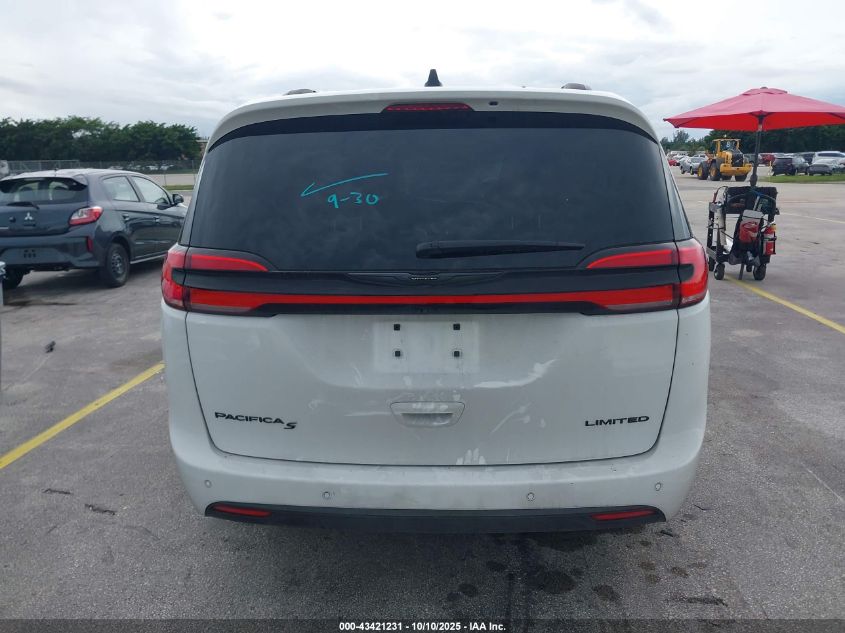 2025 Chrysler Pacifica Limited VIN: 2C4RC1GG9SR530578 Lot: 43421231