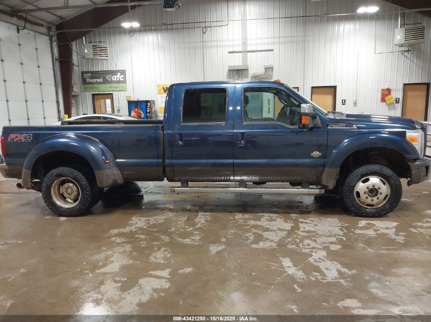 2016 Ford F-350 Lariat VIN: 1FT8W3DT5GEB31395 Lot: 43421250