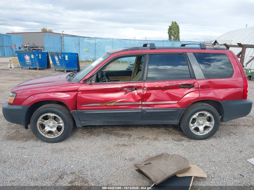 2005 Subaru Forester 2.5X VIN: JF1SG63645H713909 Lot: 43421258