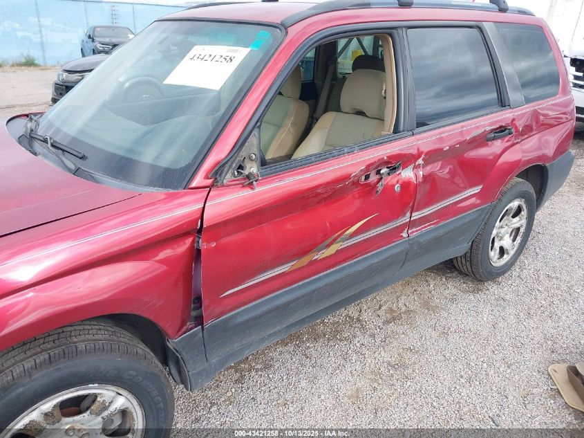 2005 Subaru Forester 2.5X VIN: JF1SG63645H713909 Lot: 43421258