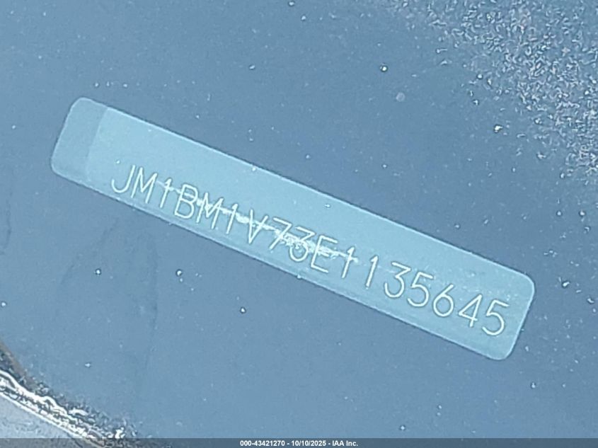 2014 Mazda Mazda3 I Touring VIN: JM1BM1V73E1135645 Lot: 43421270