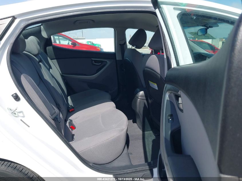 2015 Hyundai Elantra Se VIN: 5NPDH4AE9FH560557 Lot: 43421271