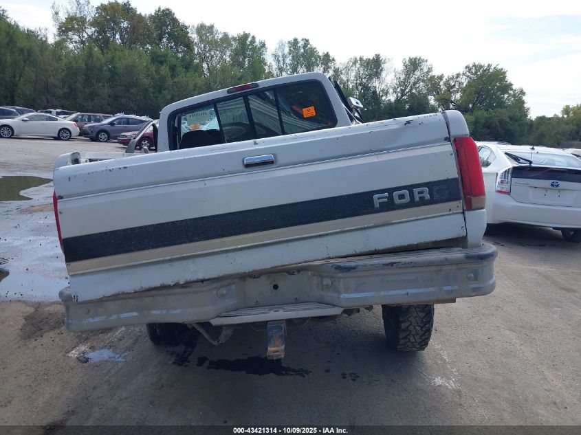 1996 Ford F250 VIN: 1FTHX26G0TEB18569 Lot: 43421314