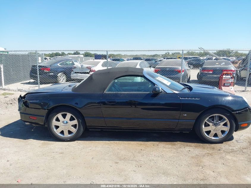 2003 Ford Thunderbird VIN: 1FAHP60A93Y105061 Lot: 43421316