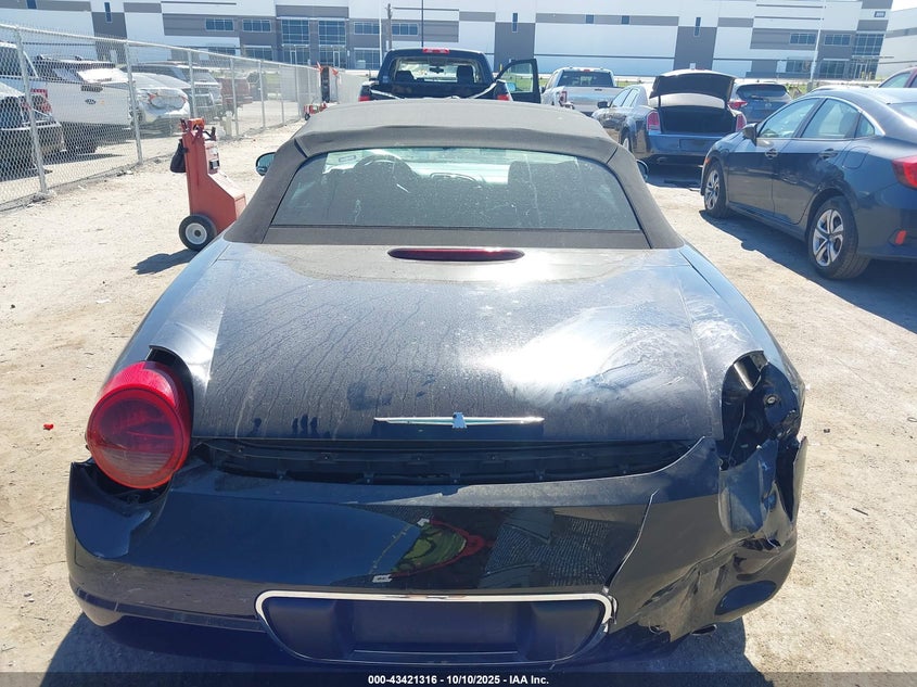 2003 Ford Thunderbird VIN: 1FAHP60A93Y105061 Lot: 43421316