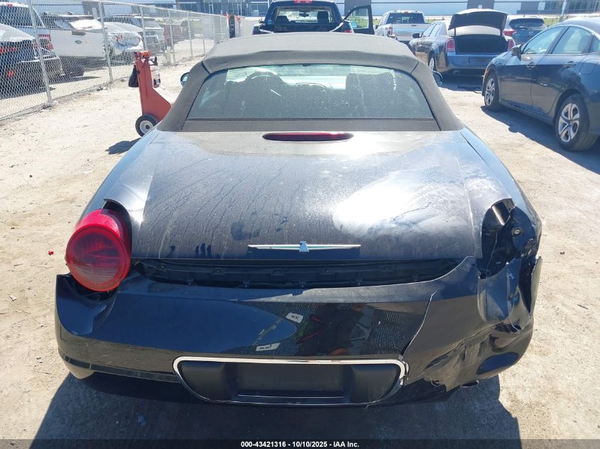 2003 Ford Thunderbird VIN: 1FAHP60A93Y105061 Lot: 43421316